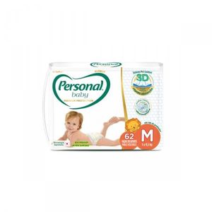 Fralda Infantil Personal Baby Premium Protection M C/62