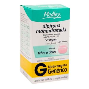 Dipirona 50 mg/mL Genérico Medley